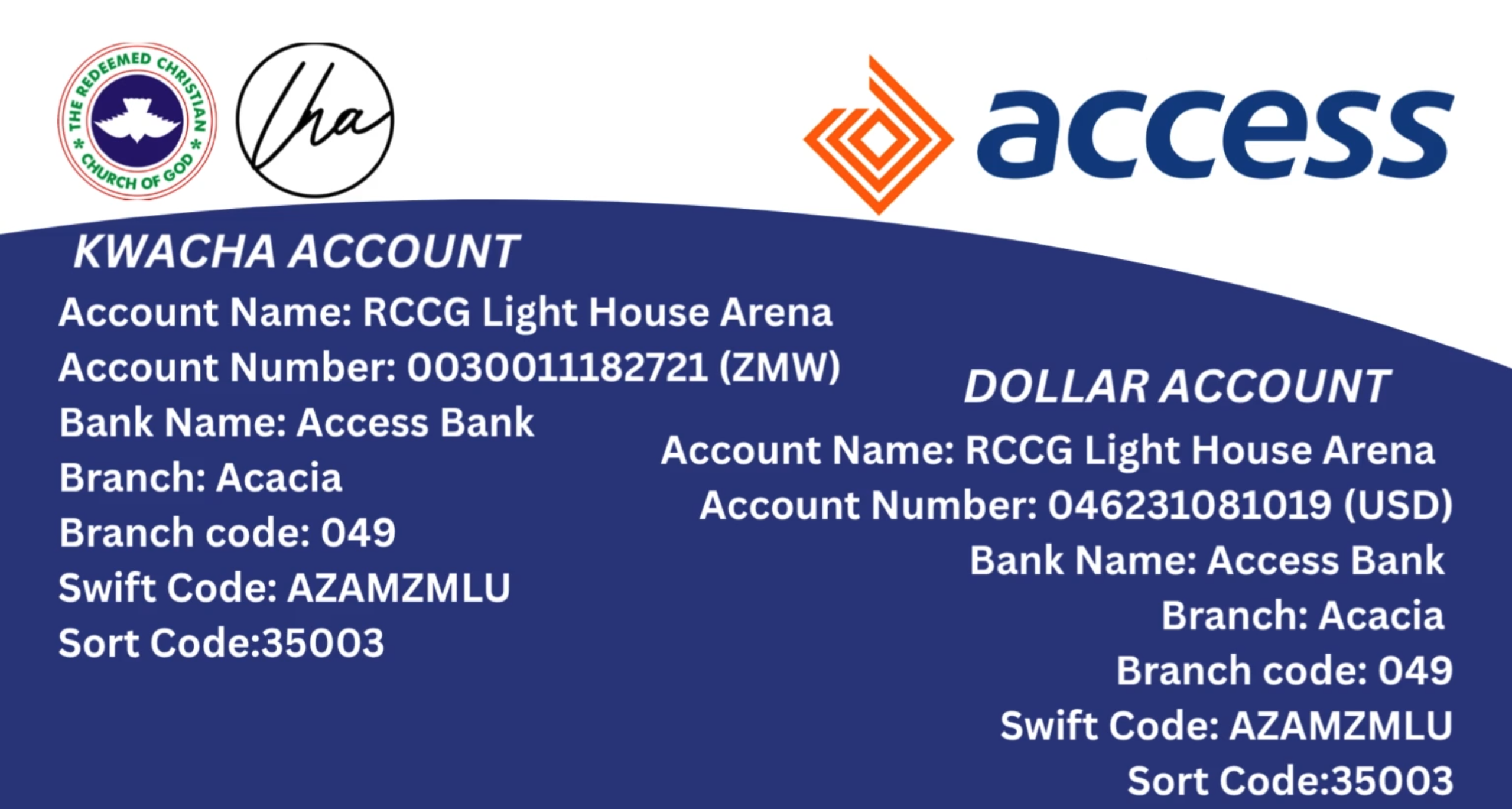 Access Bank Instructions